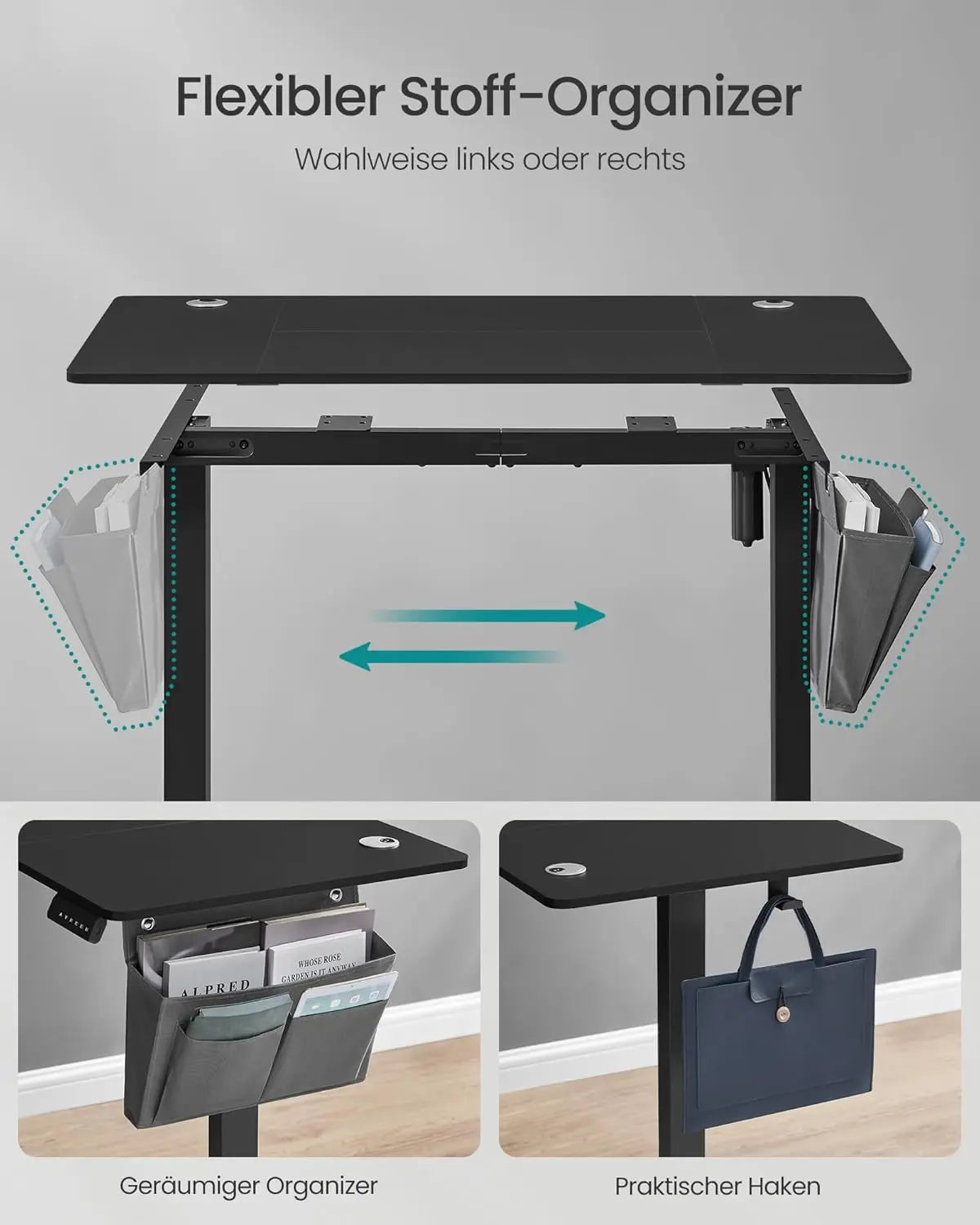 Desk Height Adjustable Electric with Memory Function